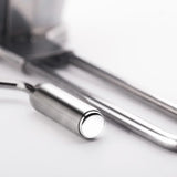 Carvallo HerbaCut Inox | Manuell rostfri kvarn för persilja, koriander & örter | 1 styck | Kompakt & Rostfri Carvallo