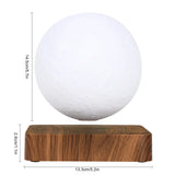 LunaGlow Månlampa – Svävande 3D LED Lampa med Magnetisk Levitationsdesign Hemnix