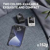 Carvallo Pro Elektrisk Luftpump | 150 PSI Högtryck | Bärbar Mini-Kompressor för cykel, bil & boll | USB-laddning Carvallo