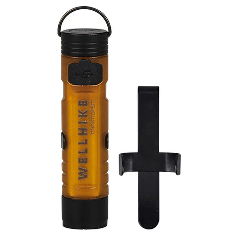 Carvallo ficklampa LUMIRO PocketBeam | 350 lm | Magnetisk & med krok | USB-C uppladdningsbar | För camping & utomhus Carvallo