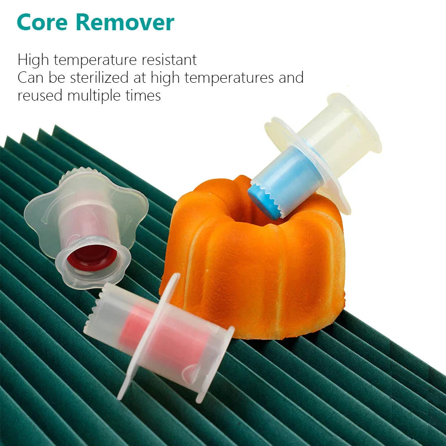 Carvallo Pro | Tårta- och muffin-utstickare | Enkel att ta bort & fylla | Perfekt för cupcakes & desserter Carvallo