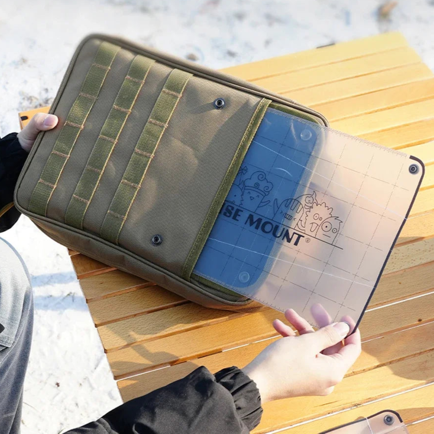 Carvallo FlexFold Fällbart Skärbräda i PP för Utomhus och Camping | Ultralätt, livsmedelsvänlig Skärbräda för Picknick och Resa Carvallo