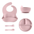 Carvallo – 5-delat babymatningsset med färgglada skålar och greppvänliga bestick Carvallo