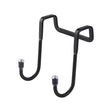 Carvallo DUOHOLD | Dubbelkrok för skåpdörrar | Rostfritt stål 304 | Svart eller Vit | Utan borrning Carvallo