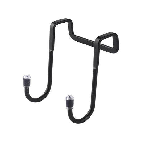 Carvallo DUOHOLD | Dubbelkrok för skåpdörrar | Rostfritt stål 304 | Svart eller Vit | Utan borrning Carvallo