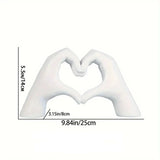 Skulpturala Händer Dekoration - Kärleksfull och Elegant Carvallo