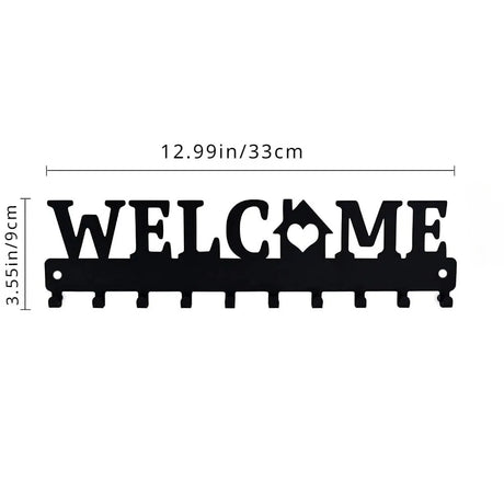 Elegant Väggmonterad Nyckelhållare - En Stilren Lösning för Nycklar och Tillbehör Carvallo