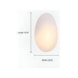 AuroraGlass Light - Nordisk glasfönster vägglampa Carvallo