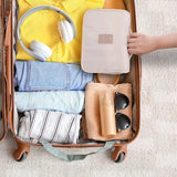 Carvallo-hängande kulturbeutel | 6 fack och fuktfack | Kompakt och mångsidig | Vattenavvisande polyester Carvallo