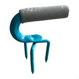 Carvallo ogräsborttagare av kolstål | Rostfri & ergonomisk | Handverktyg för jordbeluftning & trädgårdsskötsel | 17×13×8 cm Carvallo