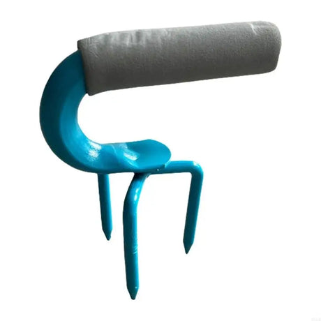 Carvallo ogräsborttagare av kolstål | Rostfri & ergonomisk | Handverktyg för jordbeluftning & trädgårdsskötsel | 17×13×8 cm Carvallo