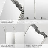 Carvallo Camping Vindskydd | Fällbar & Ultralätt | Rostfritt stål | För gaseldare & utomhuskök Carvallo