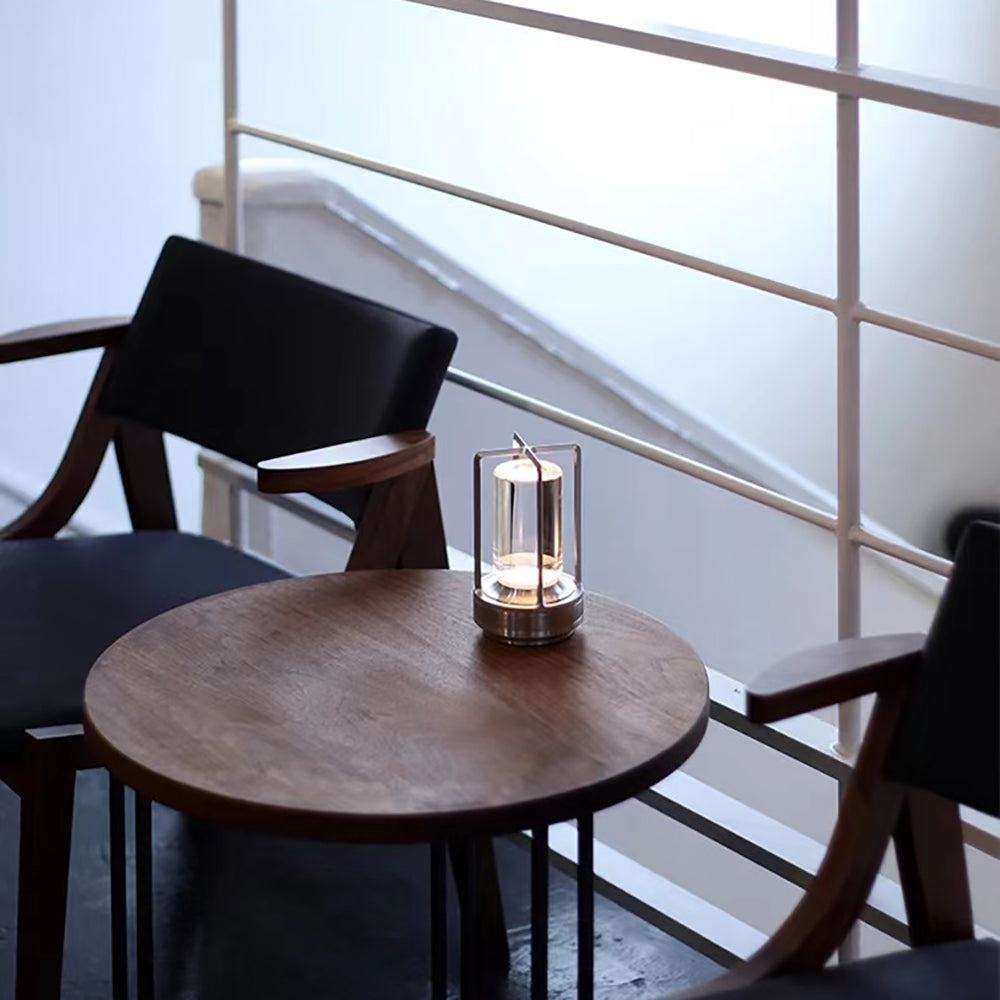 Uppladdningsbar LED Kristall BordsLamp - Touch Kontroll NattLjus för Sovrum & Dekorativ Användning Carvallo