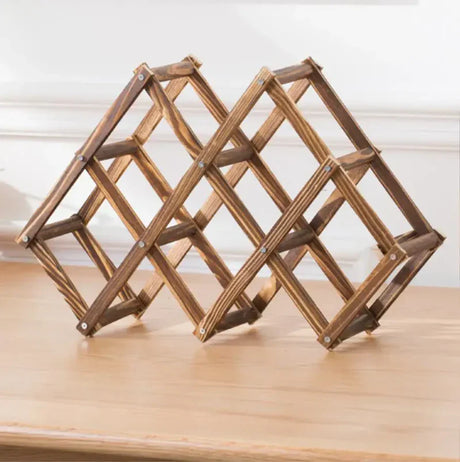 Carvallo - Ihopfällbar furu förvaringsställning Carvallo