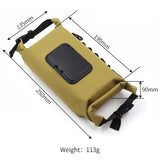 Carvallo Hängeväska för fuktiga servetter | Av Oxford-tyg | Bärbar dispenser för utomhus & kök | 24 × 14 cm Carvallo