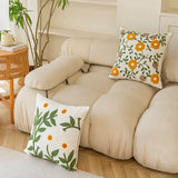 Carvallo – Bomullskuddeöverdrag med Fin Blomsterbroderi Carvallo