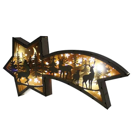 Carvallo - Elegant stjärnljus med invecklat laserskuret design Carvallo