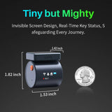 Royallure Mini Dash Cam med WiFi, röststyrning och 24H parkeringsvideoinspelare Carvallo