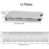 Carvallo Camping Vindskydd | Fällbar & Ultralätt | Rostfritt stål | För gaseldare & utomhuskök Carvallo