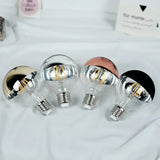 RetroGlow - Vintage LED Bordslampa med Träbas, Dimmbar och Varm Ljus Carvallo