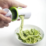 Carvallo Spiral Cutter | For Vegetables & Cheese | Manual & Compact | Stainless Steel & BPA-free Plastic Carvallo