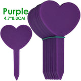 Carvallo Trädgårdsetiketter | 50 stycken | Vattentäta växtskyltar i plast | Återanvändbara | För krukor, rabatter & frön Carvallo