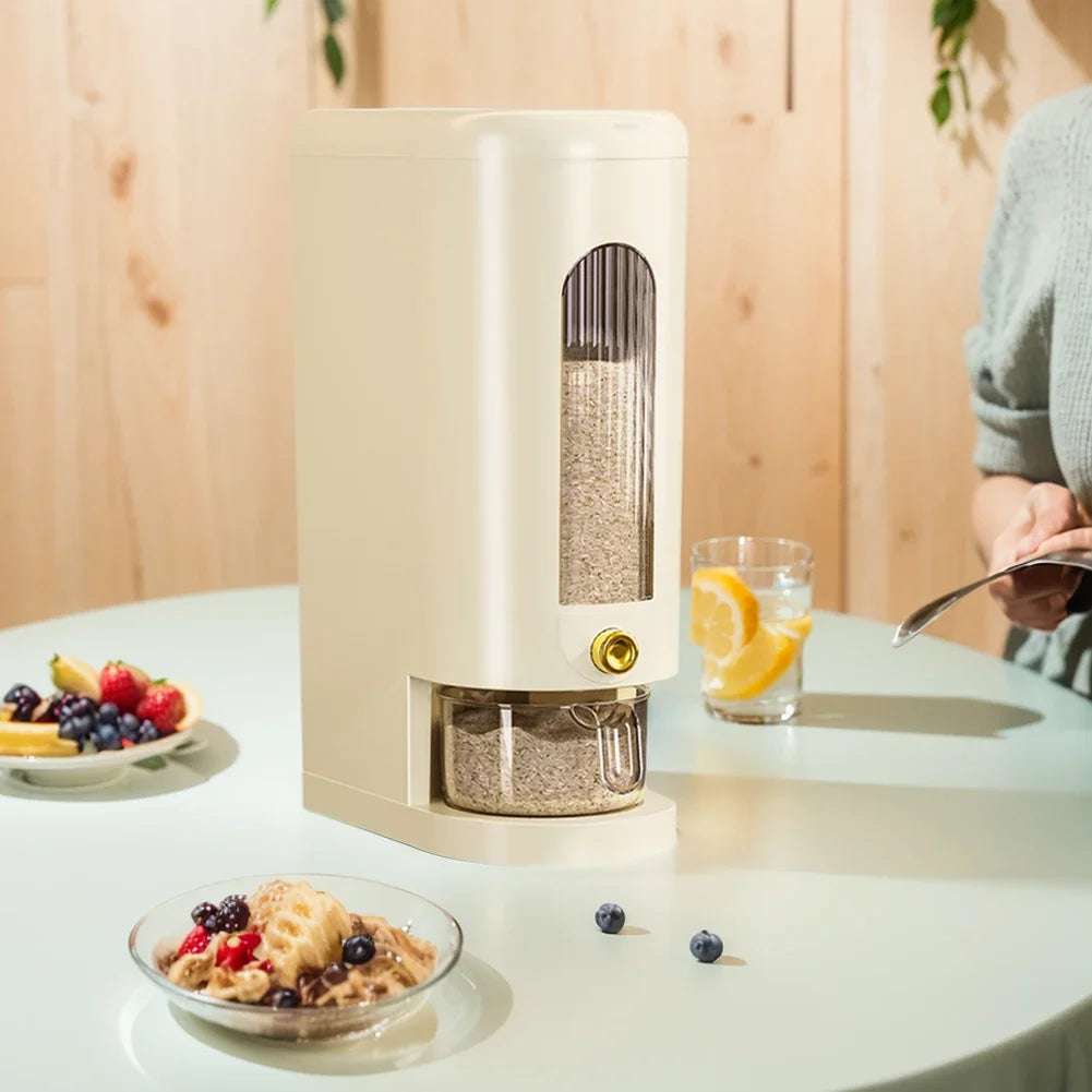 Carvallo- & Getreidespender GrainGuard | 5 kg / 10 kg | Automatisk & Insektsäker | Lufttät & Hygienisk Carvallo