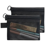 Carvallo-kosmetikkväska AirMeshBag | Ultraluftig & Andningsbar | Finns i 3 storlekar | Svart Carvallo