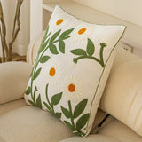 Carvallo – Bomullskuddeöverdrag med Fin Blomsterbroderi Carvallo