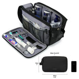 Carvallo Vattentät Kosmetiktasche för Damer & Herrar | Lätt Kulturväska i S/M/L | Resetillbehör för Personvård & Smink | Unisex Resa Organizer Carvallo
