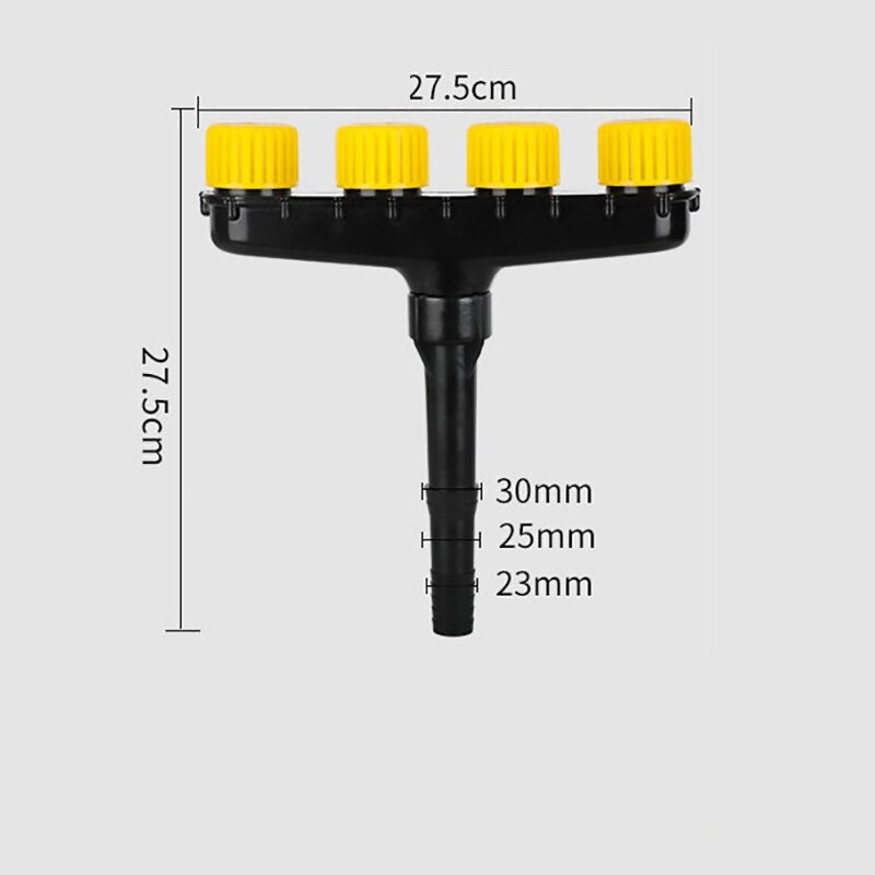 Justerbart Multihuvud Trädgårdsbevattning-Garden-bellasverige-4 huvuden (1.5 tum)-Hemnix