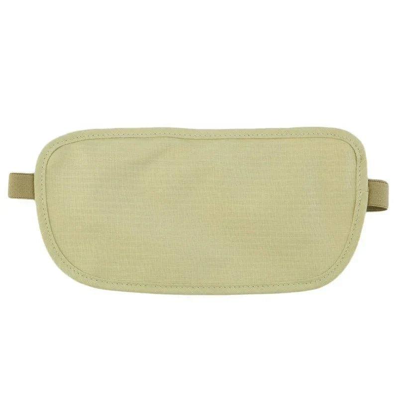 Carvallo midjeväska SafePouch | Osynlig bältesväska för pass och pengar | Platt & Säker | 26×13 cm | För resor & sport Carvallo