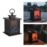 Carvallo LED Kamine ljus | Flameffekt | Batteridriven dekorationlampa | För hemmet, barnrum & camping Carvallo