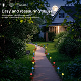 Carvallo DecoGlow Solrosenljus | 15/30 LEDs | Varmvit, Kallvit & Färgglad | 8 Ljuslägen | Väderbeständig & DIY-vänlig Carvallo