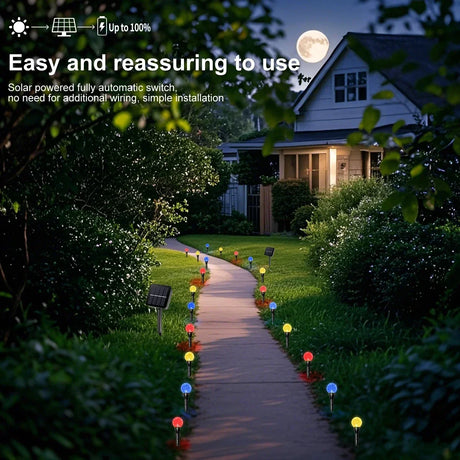 Carvallo DecoGlow Solrosenljus | 15/30 LEDs | Varmvit, Kallvit & Färgglad | 8 Ljuslägen | Väderbeständig & DIY-vänlig Carvallo