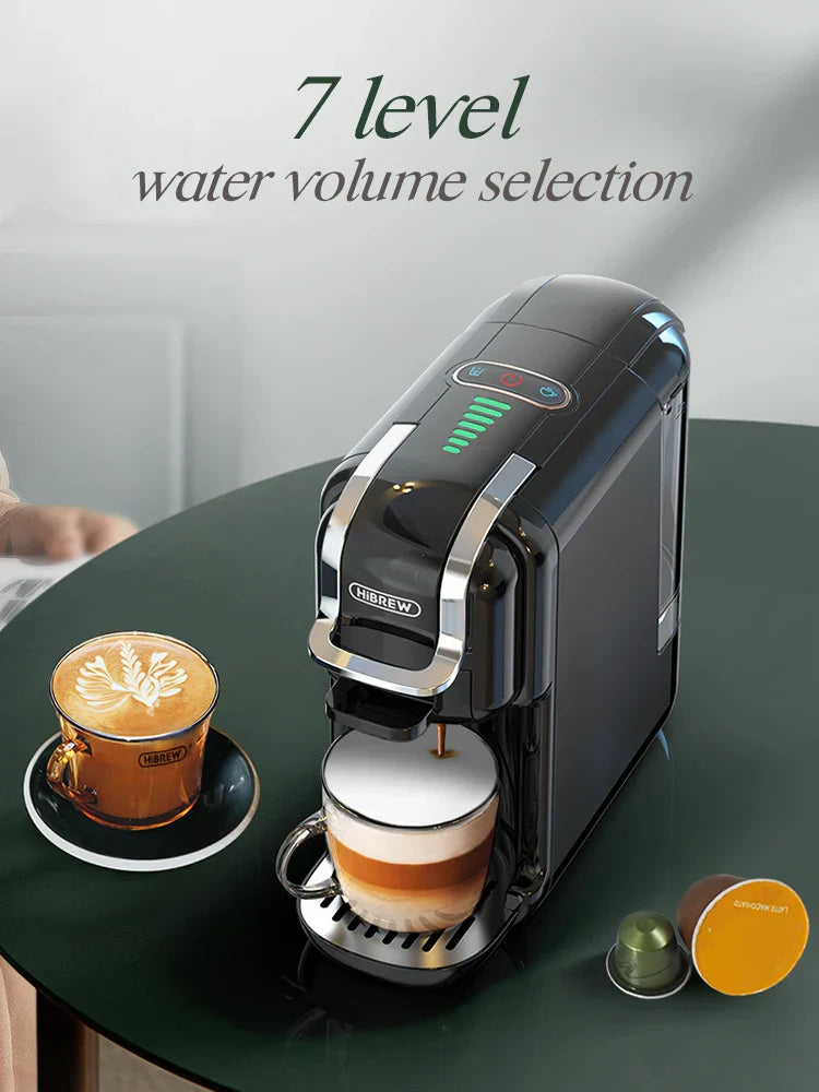 5-i-1 Kaffemaskin – 19-Bar Flerkapsel Bryggare Carvallo