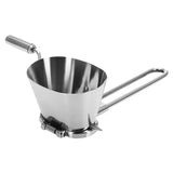 Carvallo HerbaCut Inox | Manuell rostfri kvarn för persilja, koriander & örter | 1 styck | Kompakt & Rostfri Carvallo