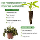 Carvallo Anzuchtsvampar 50 stycken | Ersättningsväxtsvampar för hydrokultur & jord | För örter, grönsaker & blommor Carvallo