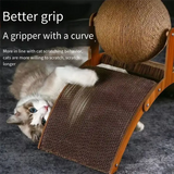 Royallure Hållbar Katt Klösträd med Snurrande Sisalboll – Hålig Design, Stabil Carvallo