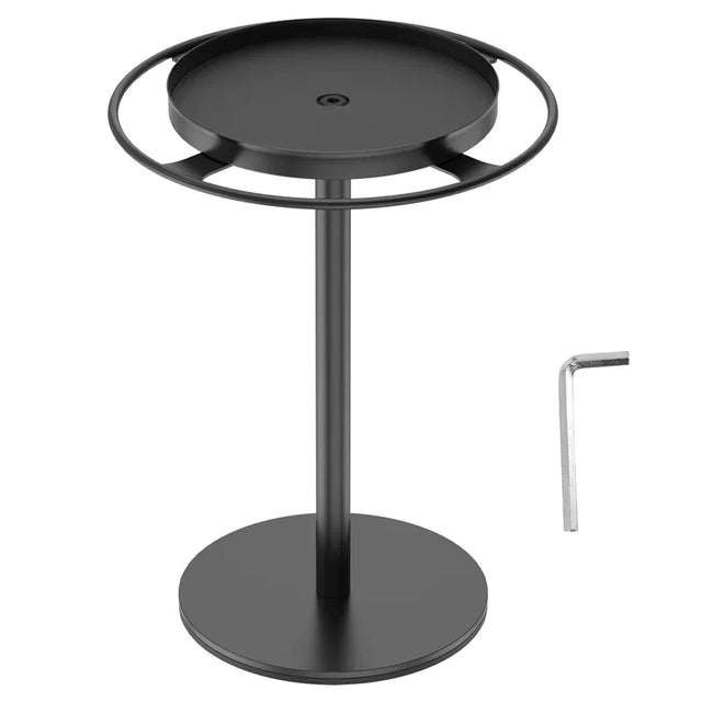 Carvallo Rotatable Sunglasses Organizer | 360° Rotating Stand with Jewelry Tray | Stainless Steel | 20 × 24 × 15 cm Carvallo