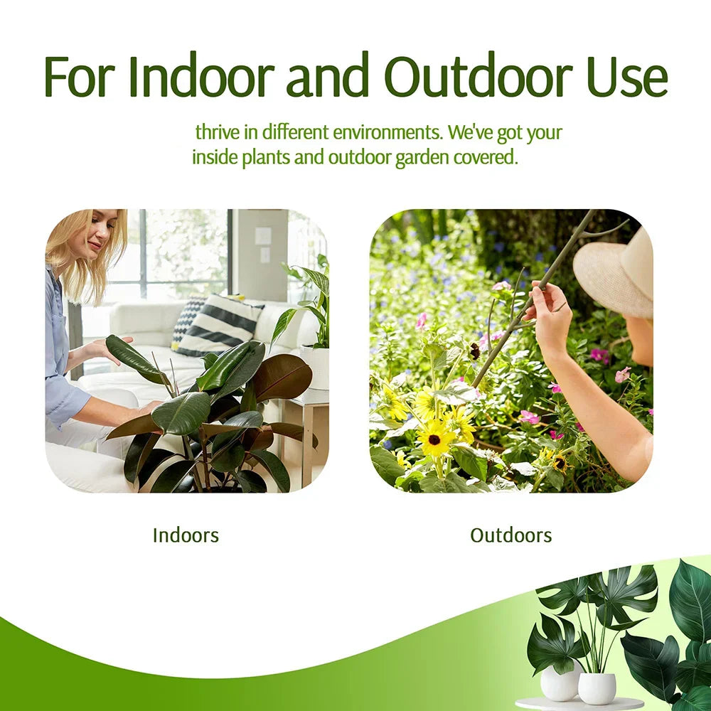 Carvallo växtstöd 3-pack | Stapelbar & Ästetisk | Naturlig look | För inomhus- & trädgårdsväxter Carvallo