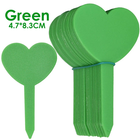 Carvallo Trädgårdsetiketter | 50 stycken | Vattentäta växtskyltar i plast | Återanvändbara | För krukor, rabatter & frön Carvallo