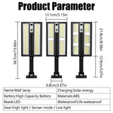 Carvallo ProMotion 55 Solarlampa med rörelsesensor | 55 LED | IP65 Vattentät | Med fjärrkontroll & 3 lägen | 320° Spridningsvinkel Carvallo
