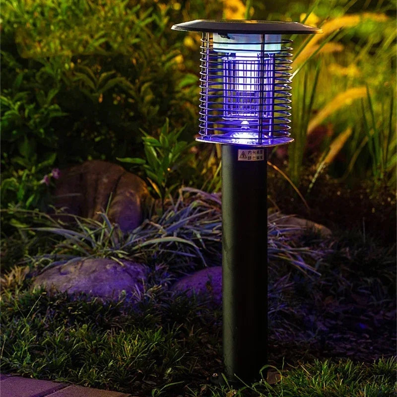 Carvallo – Utomhus mygglampa med dubbelt ljus och solcellsladdning Carvallo