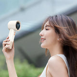 Carvallo-Luftare AirVento | Bärbar klimabrisfunktion | 6 rotorbladen & 199-stegs intensitetsreglering | Kompakt & Lätt Carvallo