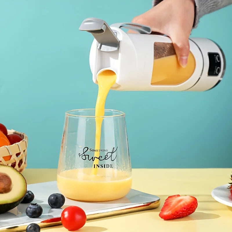 Carvallo BlendOne Mobilt Smoothie-Mixer | Trådlös & Kraftfull | Färsk Saft på Språng | 450ml Carvallo