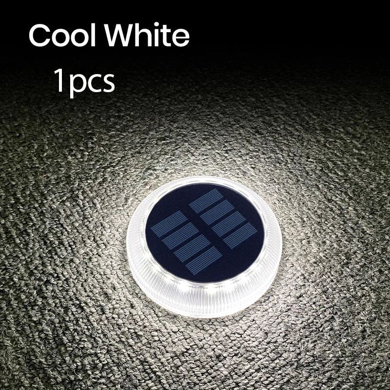 Carvallo StepGlow LED Solterrassljus | IP68 Vattentålig | För Trappor, Vägar & Staket | Väggmontering | 30 lm Ljusstyrka Carvallo