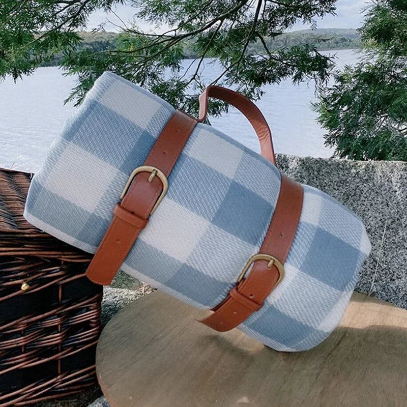 Kompakt Picknickfilt – Blå Carvallo