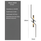 ModernLine Light - Modern minimalist background decoration LED wall lamp Carvallo