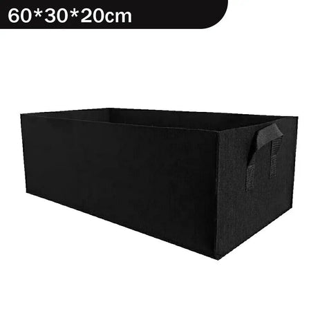 Carvallo Växtväska | Rektangulär växtpåse av nonwoven-material | Med handtag och dränering | För grönsaker, blommor och örter Carvallo